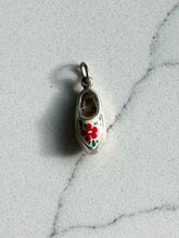 Load image into Gallery viewer, Vintage Enamel Dutch Clog Sterling Silver Charm