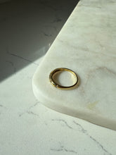 Load image into Gallery viewer, Vintage 14k Yellow Gold Natural Diamond Flush Set Band Size 9