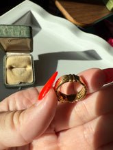 Load image into Gallery viewer, Lagos 18k Gold & Platinum Citrine Ring Size 5