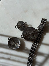 Load image into Gallery viewer, Vintage Panther Link Sterling Silver Bracelet Set