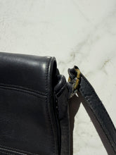 Load image into Gallery viewer, Vintage Coach Black Leather Crossbody Purse