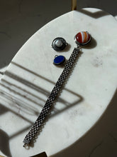Load image into Gallery viewer, Vintage Panther Link Sterling Silver Bracelet Set