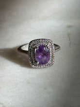 Load image into Gallery viewer, Amethyst Sterling Silver Ring