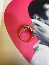 Load image into Gallery viewer, Purple Gold Vermeil Ring Size 9
