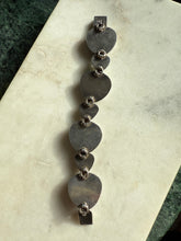 Load image into Gallery viewer, Malachite & Black Onyx Inlay 950 Silver Bracelet 6”