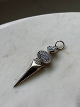 Load image into Gallery viewer, Charles Albert Sterling Silver Druzy Pendant