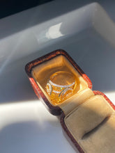 Load image into Gallery viewer, Yellow CZ Gold Vermeil Ring