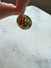 Load image into Gallery viewer, Flower Power Millefiori Sterling Silver Pendant