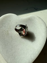 Load image into Gallery viewer, Cameo 1930s Sterling Silver Ring Size 7.75