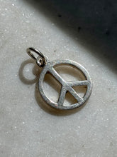 Load image into Gallery viewer, Peace Pendant Sterling Silver