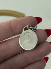 Load image into Gallery viewer, Vintage Sterling Silver & 14k Gold Bracelet 7”