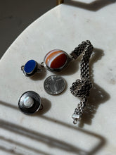 Load image into Gallery viewer, Vintage Panther Link Sterling Silver Bracelet Set