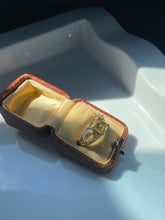 Load image into Gallery viewer, Yellow CZ Gold Vermeil Ring