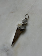 Load image into Gallery viewer, Charles Albert Sterling Silver Druzy Pendant