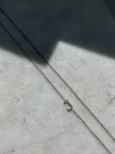 Load image into Gallery viewer, Vintage Diamond ‘J’ 14k Gold Necklace