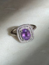 Load image into Gallery viewer, Amethyst Sterling Silver Ring