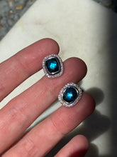 Load image into Gallery viewer, David Yurman Sterling & 14k Post Back Earrings