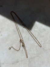 Load image into Gallery viewer, Vintage Diamond ‘J’ 14k Gold Necklace