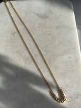 Load image into Gallery viewer, Vintage Natural Diamond Gold Necklace