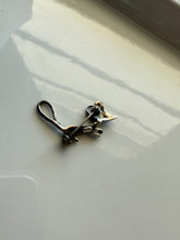 Load image into Gallery viewer, Marcasite Sterling Silver Mouse Brooch
