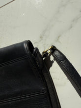 Load image into Gallery viewer, Vintage Coach Black Leather Crossbody Purse
