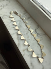 Load image into Gallery viewer, Vintage Mexico Sterling Silver Heart Necklace w/ Box Clasp 17”