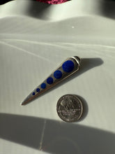 Load image into Gallery viewer, Lapis Inlay Sterling Silver Pendant