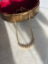 Load image into Gallery viewer, Vintage Natural Diamond Gold Necklace