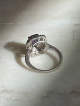 Load image into Gallery viewer, Amethyst Sterling Silver Ring