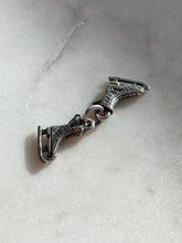 Load image into Gallery viewer, Ice Skates Charm Sterling Silver