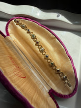 Load image into Gallery viewer, Gold Vermeil Multicolor Bracelet 7.5”