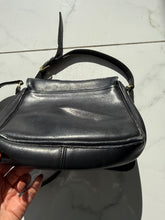 Load image into Gallery viewer, Vintage Coach Black Leather Crossbody Purse