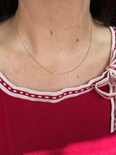 Load image into Gallery viewer, Vintage Diamond ‘J’ 14k Gold Necklace