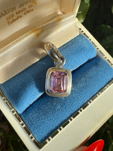 Load image into Gallery viewer, Pink Stone Sterling Silver Pendant
