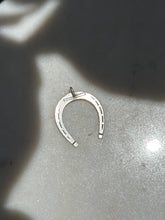 Load image into Gallery viewer, Horseshoe Sterling Silver Charm
