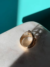 Load image into Gallery viewer, Multi Gemstone Gold Vermeil Ring Size 8.25
