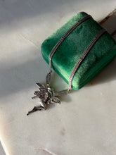 Load image into Gallery viewer, Vintage Fairy Sterling Silver Necklace

