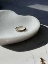 Load image into Gallery viewer, Pavé Set Diamond 10k Gold Ring Size 6.75
