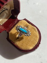 Load image into Gallery viewer, Turquoise Vintage Sterling Silver Ring
