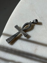 Load image into Gallery viewer, Sterling Silver Ankh Pendant
