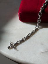Load image into Gallery viewer, Iced Mariner Link Sterling Silver Bracelet 8”
