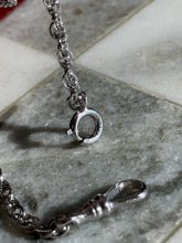 Load image into Gallery viewer, Midcentury Sterling Silver Watch Chain
