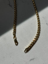 Load image into Gallery viewer, Deadstock Gold Vermeil Rounded Box Chain Bracelet 8.5”
