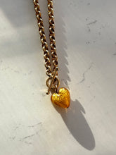 Load image into Gallery viewer, Gold Vermeil Toggle Clasp Necklace 18”
