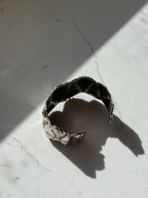 Load image into Gallery viewer, Vintage Chunky Solid Sterling Silver Fish Cuff Bracelet
