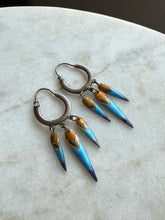 Load image into Gallery viewer, Enamel Sterling Silver Earrings
