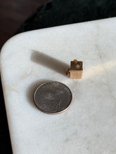 Load image into Gallery viewer, Vintage Jack in the Box Gold Charm 14k Gold
