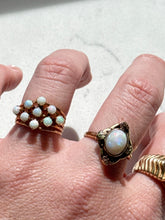 Load image into Gallery viewer, Antique 14k Opal Ring Harem Style Size 5.5
