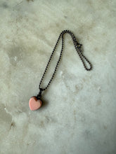 Load image into Gallery viewer, Pink Heart Sterling Silver Ankle Bracelet
