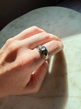 Load image into Gallery viewer, Blue Topaz Sterling Silver Ring Size 8.5
